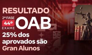 Resultado OAB 44: mais de 5 mil aprovados são Gran Alunos!