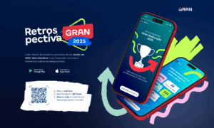 Retrospectiva Gran 2025: relembre sua jornada de estudos!