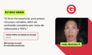 3 aprovações na carreira policial: conheça João Batista P.!