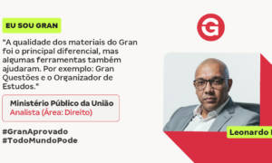 Aprovado como Analista do MPU: conheça Leonardo R.!