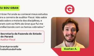Aprovado como Auditor Fiscal, Gustav A. estudava 6 horas por dia!