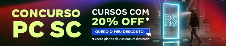 [Desconto curso avulso] PC SC – Post