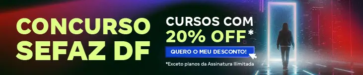 [Desconto curso avulso] Sefaz DF – Post