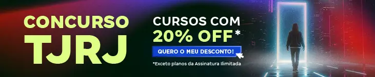 [Desconto curso avulso] TJ RJ – Post