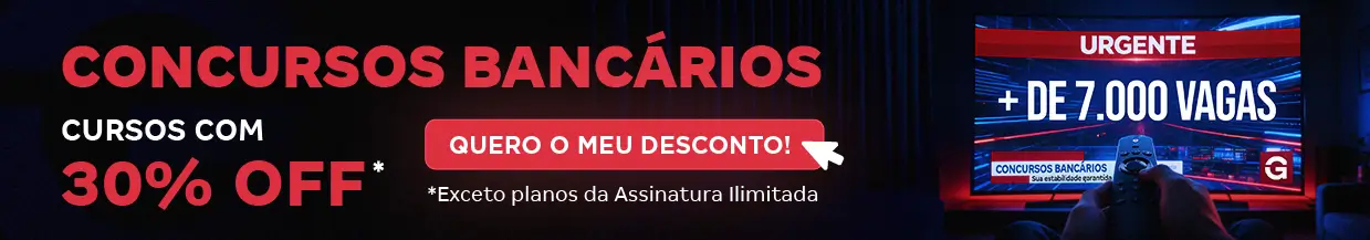 [Preparatórios] Concursos Bancários – Cabeçalho