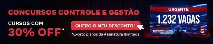 [Preparatórios] Concursos Controle e Gestão – Post