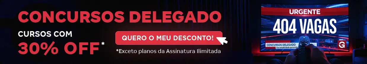 [Preparatórios] Concursos Delegado – Cabeçalho