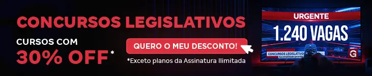 [Preparatórios] Concursos Legislativos – Post
