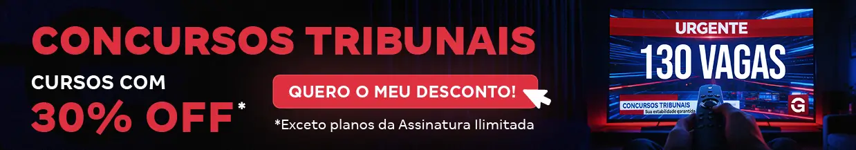 [Preparatórios] Concursos Tribunais – Cabeçalho