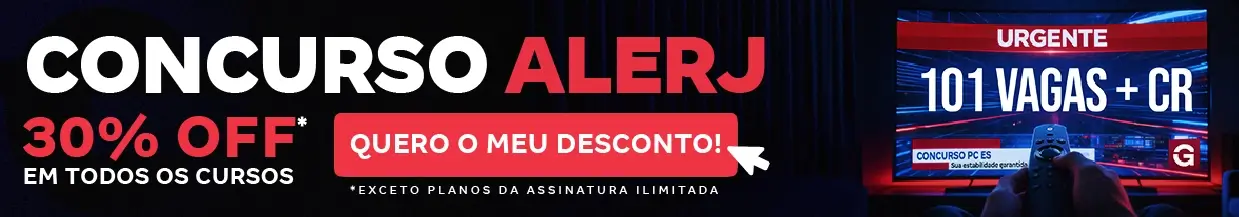 [Desconto curso avulso] ALERJ – Cabeçalho