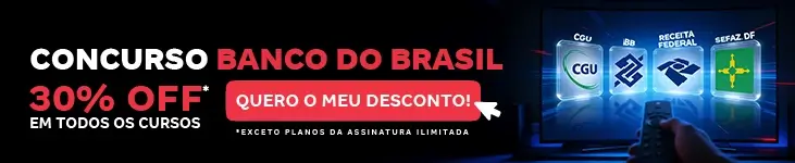 [Desconto curso avulso] Banco do Brasil – Post