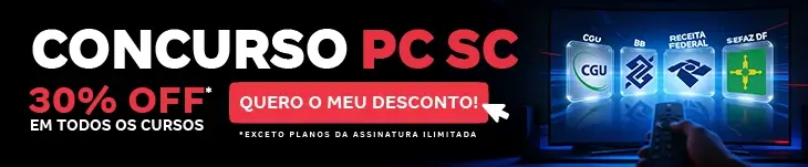 [Desconto curso avulso] PC SC – Post