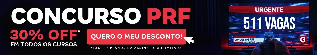 [Desconto curso avulso] PRF – Cabeçalho