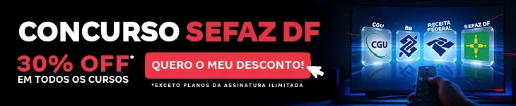 [Desconto curso avulso] Sefaz DF – Post