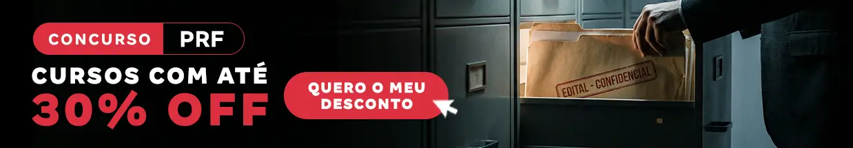 [Desconto curso avulso] PRF – Cabeçalho