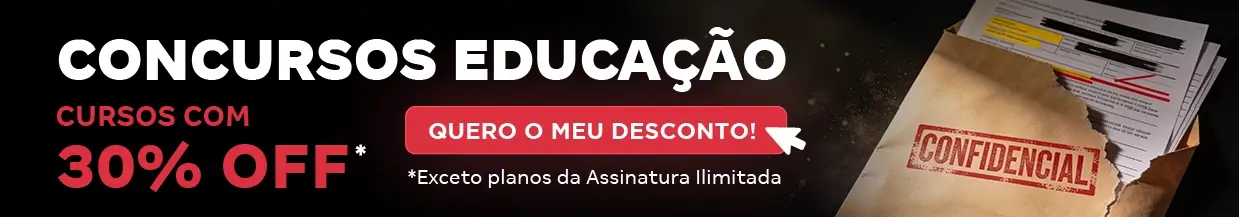 [Preparatórios] Concursos Educação – Cabeçalho