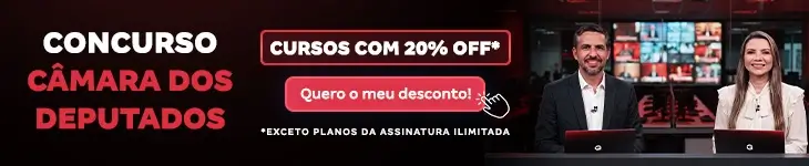 [Desconto curso avulso] Câmara dos Deputados – Post