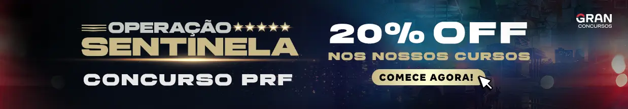 [Desconto curso avulso] PRF – Cabeçalho