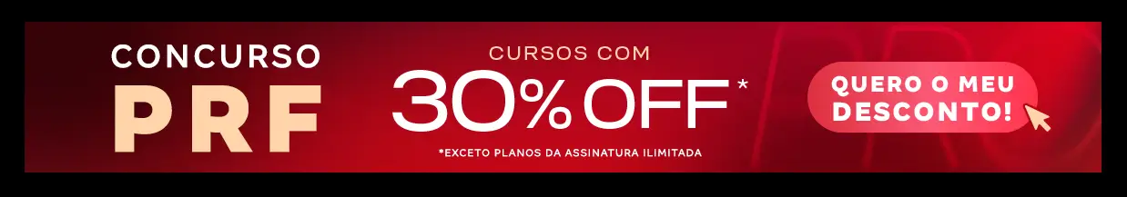 [Desconto curso avulso] PRF – Cabeçalho