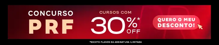 [Desconto curso avulso] PRF – Post