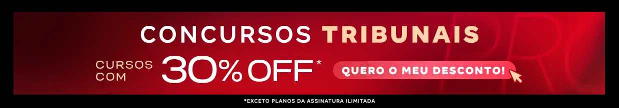 [Preparatórios] Concursos Tribunais – Cabeçalho