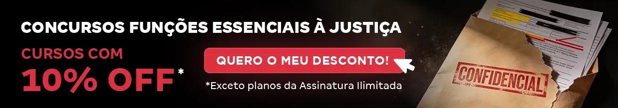 [Preparatórios] Concursos Funções Essenciais à Justiça – Cabeçalho