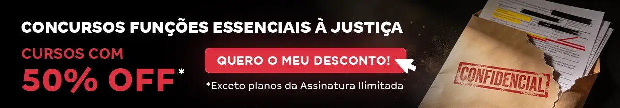 [Preparatórios] Concursos Funções Essenciais à Justiça – Cabeçalho