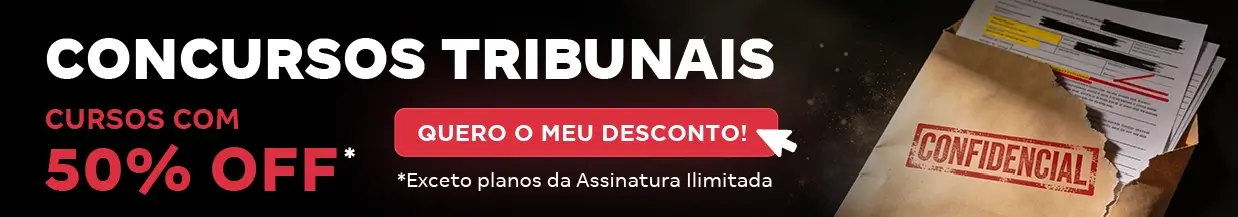 [Preparatórios] Concursos Tribunais – Cabeçalho