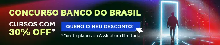 [Desconto curso avulso] Banco do Brasil – Post