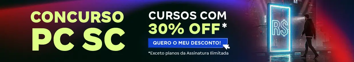 [Desconto curso avulso] PC SC – Cabeçalho