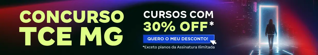 [Desconto curso avulso] TCE MG – Cabeçalho