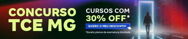 [Desconto curso avulso] TCE MG – Post