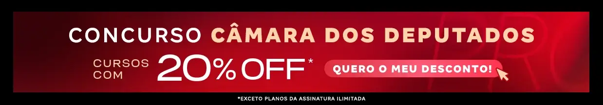 [Desconto curso avulso] Câmara dos Deputados – Cabeçalho
