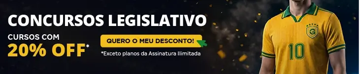 [Preparatórios] Concursos Legislativos – Post