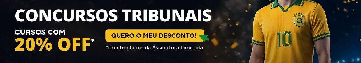 [Preparatórios] Concursos Tribunais – Cabeçalho