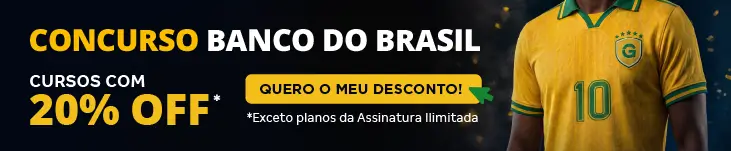 [Desconto curso avulso] Banco do Brasil – Post