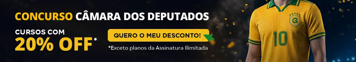 [Desconto curso avulso] Câmara dos Deputados – Cabeçalho