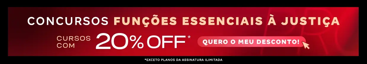 [Preparatórios] Concursos Funções Essenciais à Justiça – Cabeçalho