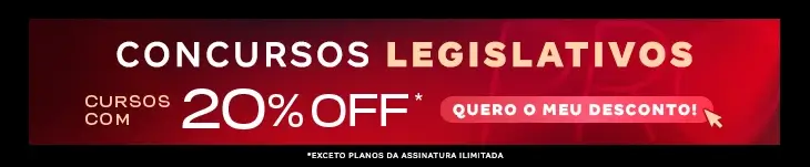 [Preparatórios] Concursos Legislativos – Post