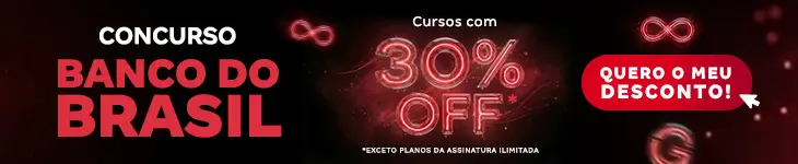 [Desconto curso avulso] Banco do Brasil – Post