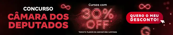 [Desconto curso avulso] Câmara dos Deputados – Post