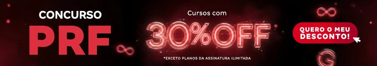[Desconto curso avulso] PRF – Cabeçalho