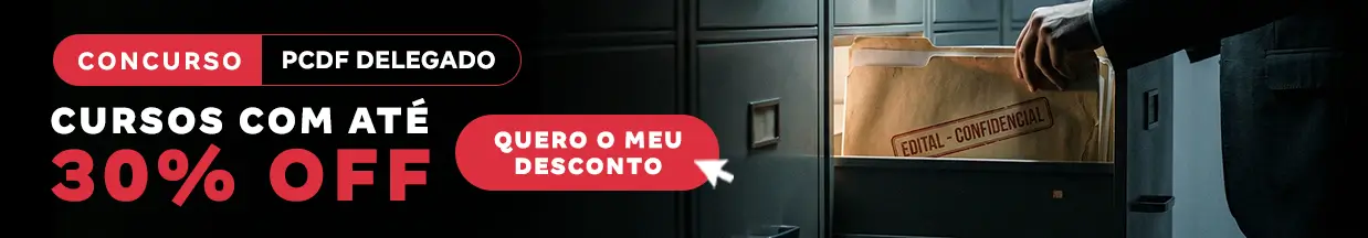 [Desconto curso avulso] Concurso PCDF Delegado – Cabeçalho