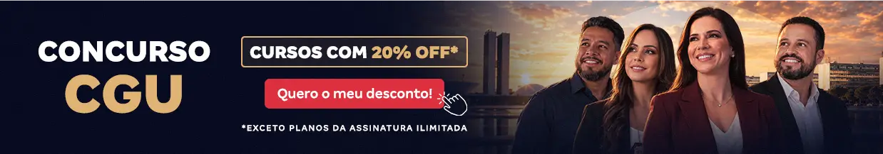 [Desconto curso avulso] Concurso CGU – Cabeçalho