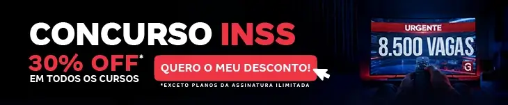 [Desconto curso avulso] Concurso INSS – Post