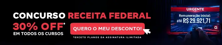 [Desconto curso avulso] Concurso Receita Federal – Post