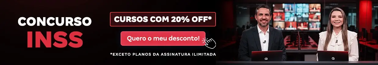 [Desconto curso avulso] Concurso INSS – Cabeçalho