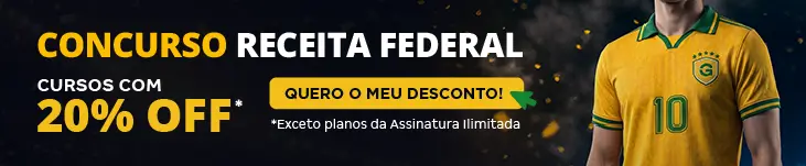 [Desconto curso avulso] Concurso Receita Federal – Post