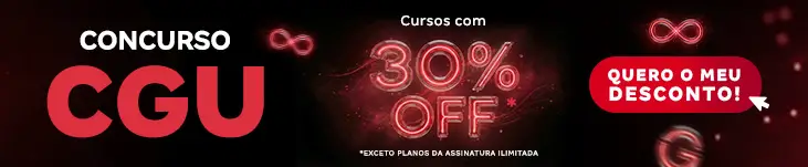 [Desconto curso avulso] Concurso CGU – Post