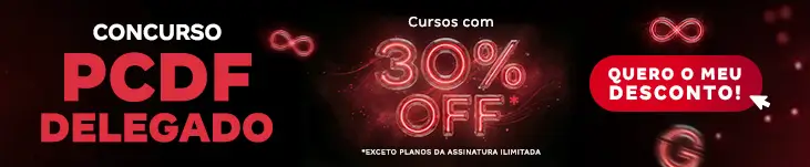 [Desconto curso avulso] Concurso PCDF Delegado – Post